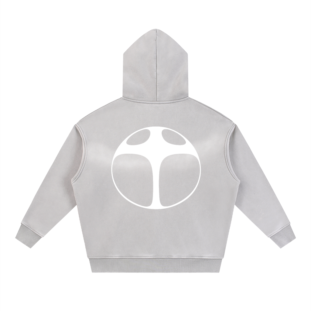 I WANT TO BE SOMETHING Sunfade Zipper Hoodie