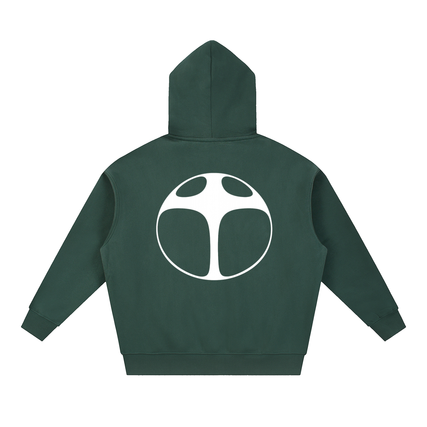 I WANT TO BE SOMETHING Cover Boxy Zip-up Hoodie