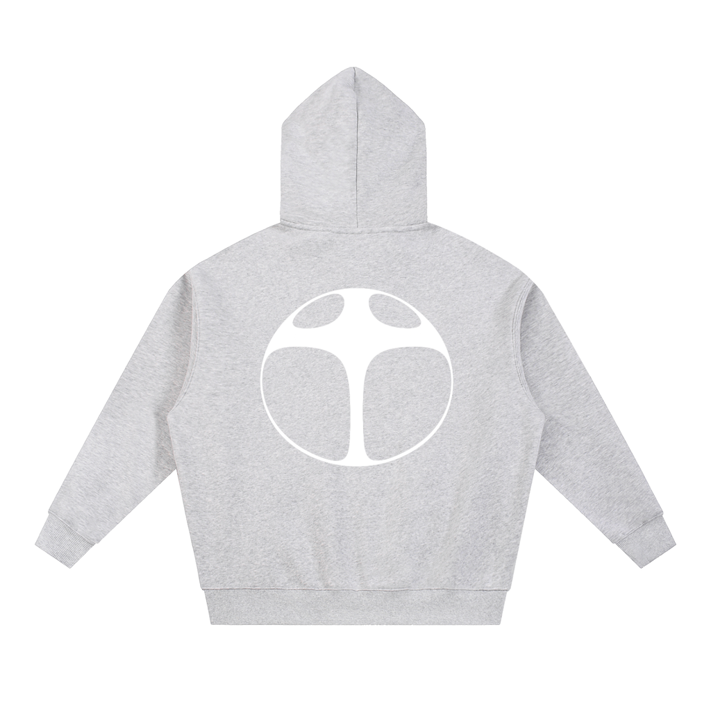I WANT TO BE SOMETHING Cover Boxy Zip-up Hoodie