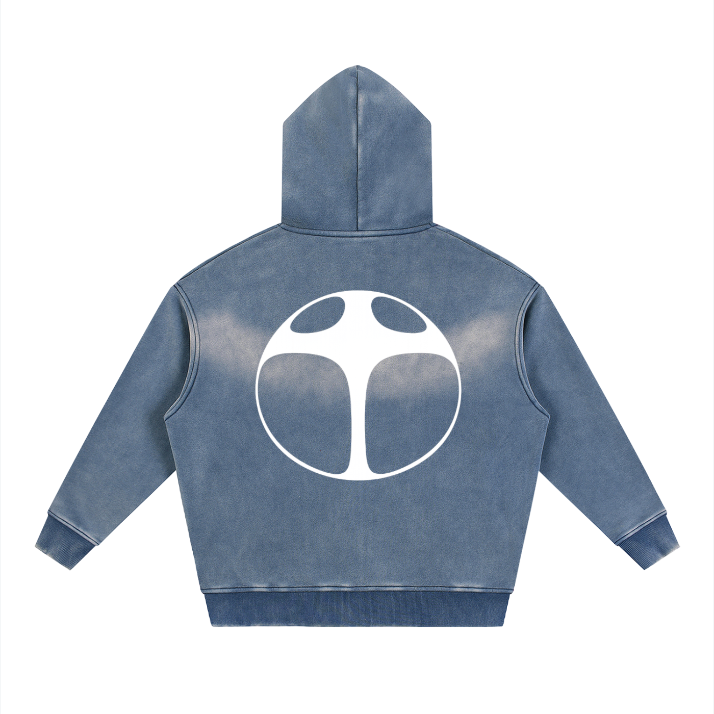 I WANT TO BE SOMETHING Sunfade Zipper Hoodie