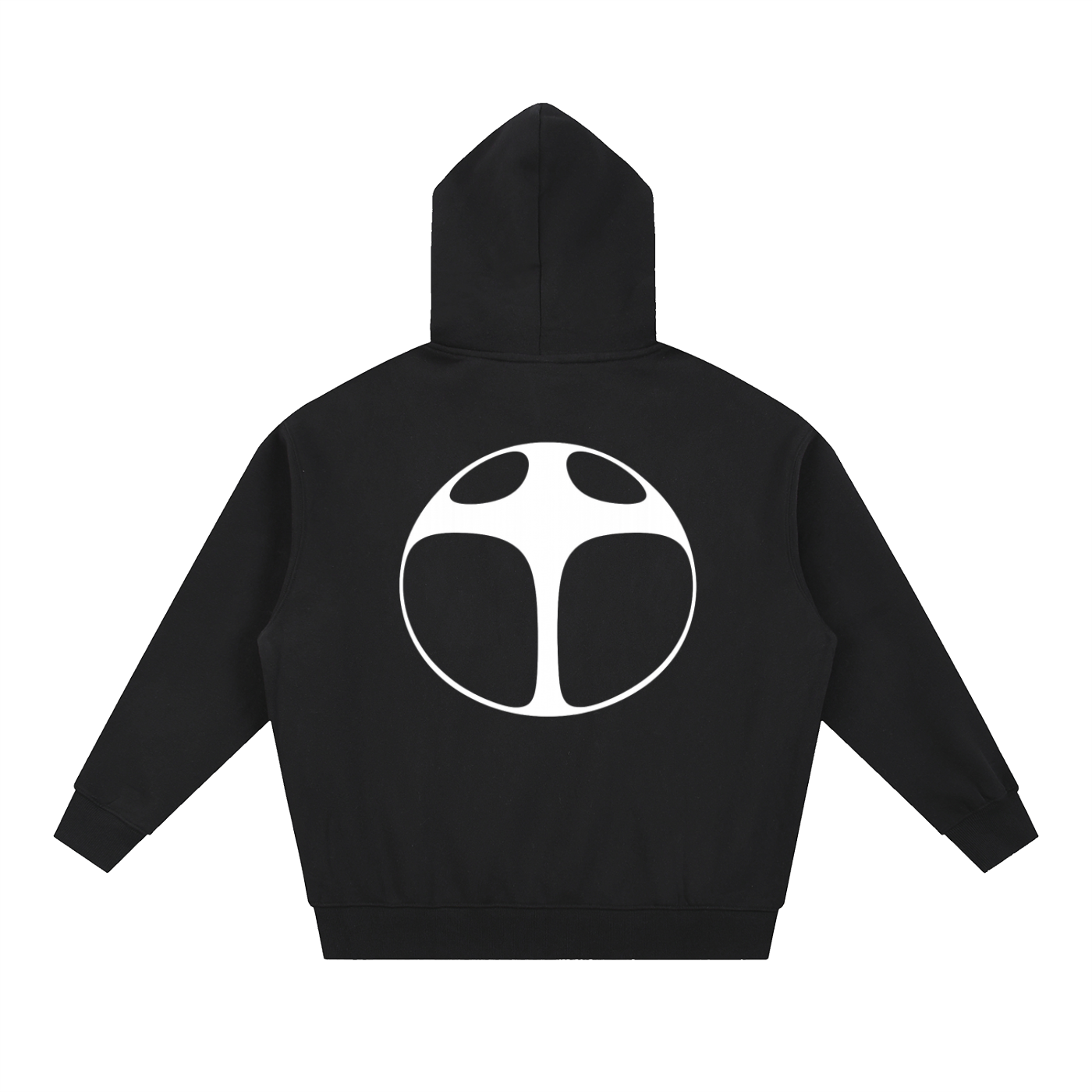 I WANT TO BE SOMETHING Cover Boxy Zip-up Hoodie