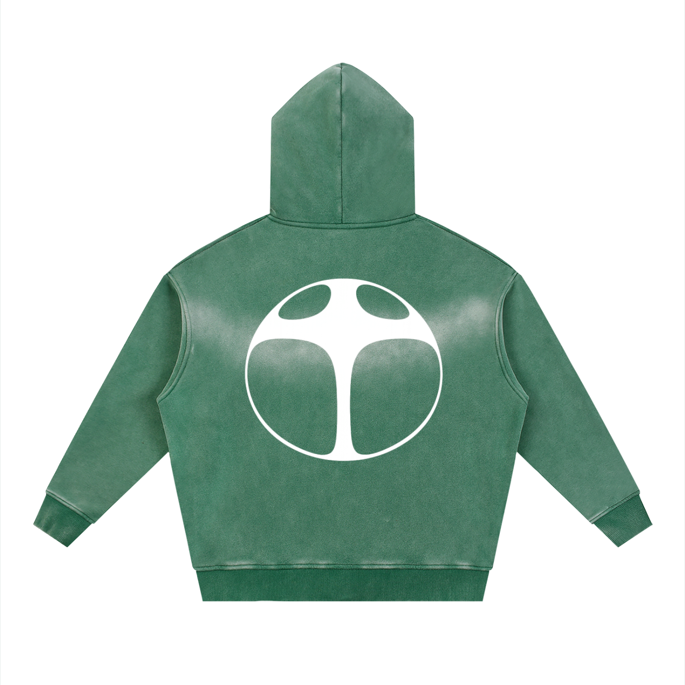 I WANT TO BE SOMETHING Sunfade Zipper Hoodie